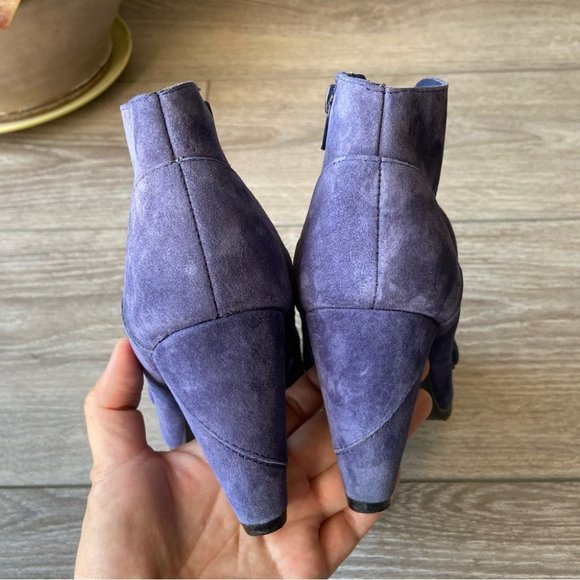 Hush Puppies Waterproof Genuine Suede Leather Sofia Ankle Boots - Picture 4 of 15